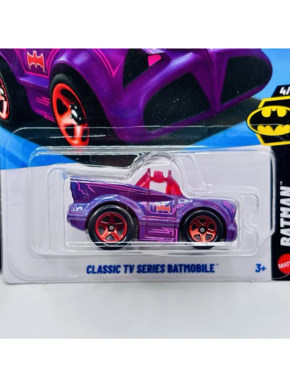Hot Wheels Batman Classic TV Series Batmobiles Maroon & Tooned Versions! NEW!